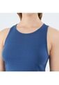 Camiseta Para Mujer Crop Top Manga Sisa Color Azul Marca Ostu #40092432 de Ostu
