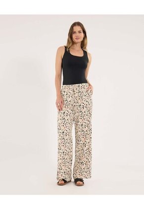 Pantalón Para Mujer Moda Color Beige Marca Ostu #40070842