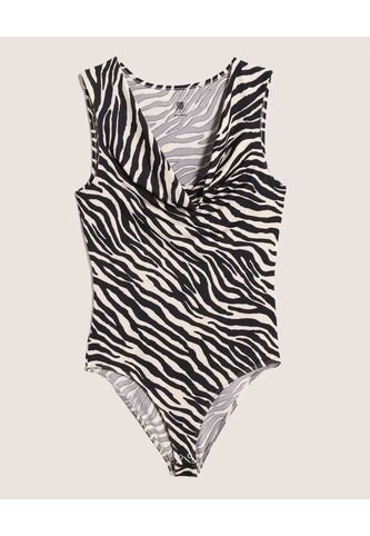 Body  Para Mujer Manga Sisa Color Negro Marca Ostu #40200236 Ostu