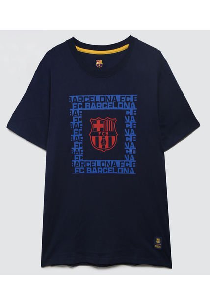 Camiseta Para Hombre Manga Corta Color Azul  Marca Ostu #60091468