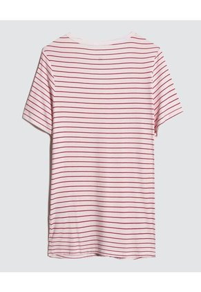 Camiseta Para Mujer Manga Corta Color Rojo Marca Ostu #40091960