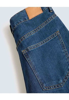 Short Para Mujer  Color Azul Medio Marca Ostu #40190308