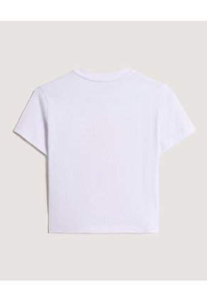 Camiseta Infantil Niña Manga Corta Cuello Redondo Color Blanco Marca Ostu #90090343