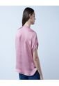 Blusa Para Mujer Manga Corta Color Rosado  Marca Ostu #40120944 de Ostu