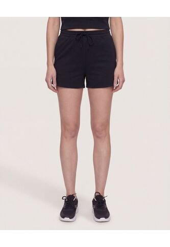 Short Unicolor  Para Mujer Negro Ostu Ostu