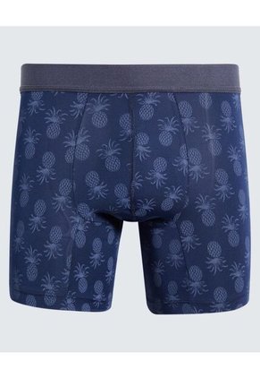 Boxer Para Hombre Filete Corto Microfibra Color Azul  Marca Ostu #60000478