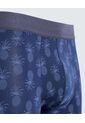 Boxer Para Hombre Filete Corto Microfibra Color Azul  Marca Ostu #60000478 de Ostu