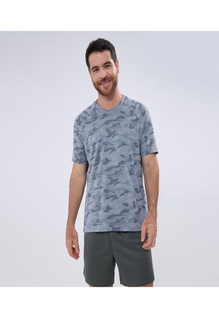 Camiseta Para Hombre Manga Corta Color Verde  Marca Ostu #60091301