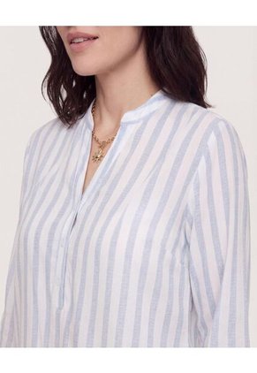 Blusa Basica Manga ¾  Para Mujer Crudo Ostu