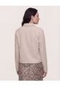Chaqueta Desestructurada  Para Mujer Beige Ostu de Ostu