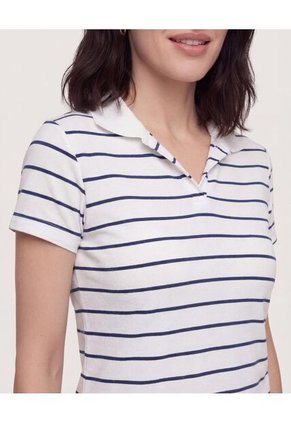 Polo Basica  Para Mujer Azul Ostu