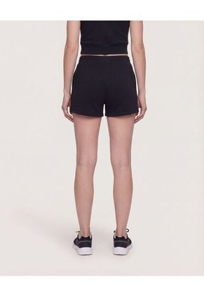 Short Unicolor  Para Mujer Negro Ostu