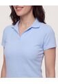 Polo Basica  Para Mujer Azul Ostu de Ostu