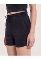 Short Unicolor  Para Mujer Negro Ostu de Ostu