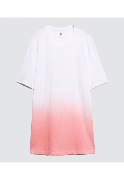 Camiseta Para Hombre Manga Corta Color Coral Marca Ostu #60091249