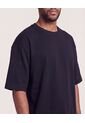 Camiseta Oversize  Para Hombre Negro Ostu de Ostu