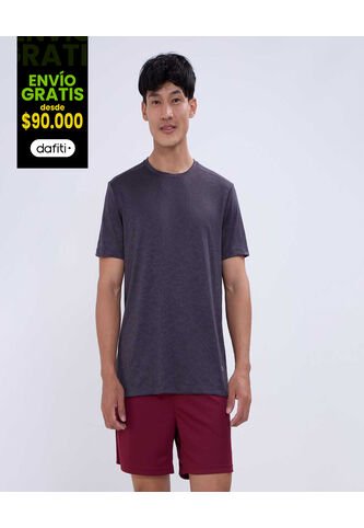 Camiseta Para Hombre Manga Corta Color Gris  Marca Ostu #60091348 Ostu