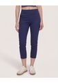 Pantalón Basico Capri  Para Mujer Azul Ostu de Ostu