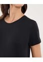 Camiseta Para Mujer Manga Corta Color Negro Marca Ostu #40092193 de Ostu