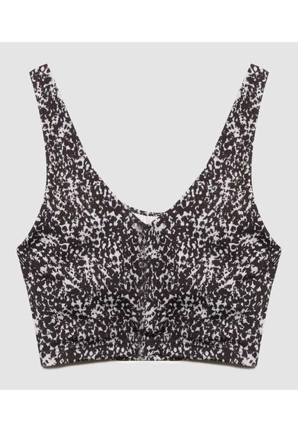 Top Para Mujer Top Color Negro Marca Ostu #40220372