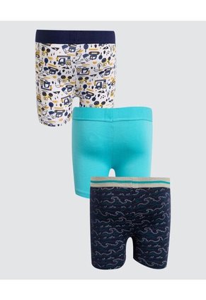 Boxer Para Niño Filete Color Pack X Marca Ostu #80000074