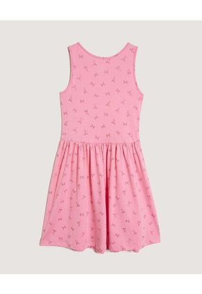 Vestido Infantil Niña M/Sisa Medio Color Rosado Marca Ostu #90170077