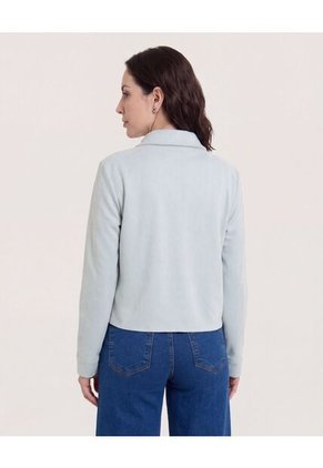 Chaqueta Desestructurada  Para Mujer Verde Ostu