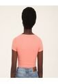 Camiseta Para Mujer Manga Corta Color Naranja Marca Ostu #40091486 de Ostu