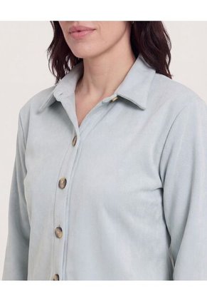 Chaqueta Desestructurada  Para Mujer Verde Ostu