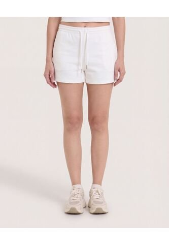 Short Unicolor  Para Mujer Blanco Ostu Ostu