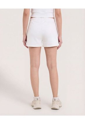 Short Unicolor  Para Mujer Blanco Ostu