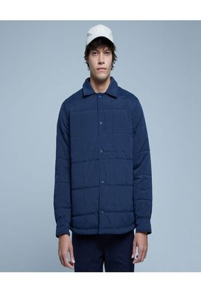 Chaqueta Para Hombre Acolchada Color Azul  Marca Ostu #60080132