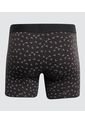 Boxer Para Hombre Filete Corto Algodón Color Negro Marca Ostu #60000412 de Ostu