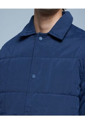 Chaqueta Para Hombre Acolchada Color Azul  Marca Ostu #60080132