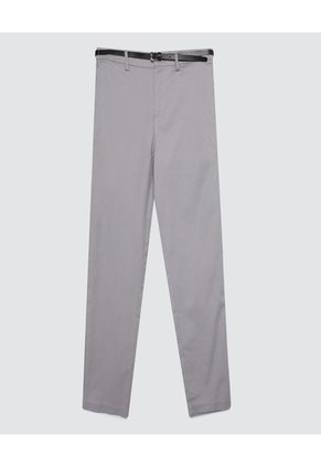 Pantalon Para Mujer Chino Color Gris Marca Ostu #40070345