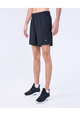 Bermuda Para Hombre Deportiva Corto Color Negro Marca Ostu #60100409 Ostu