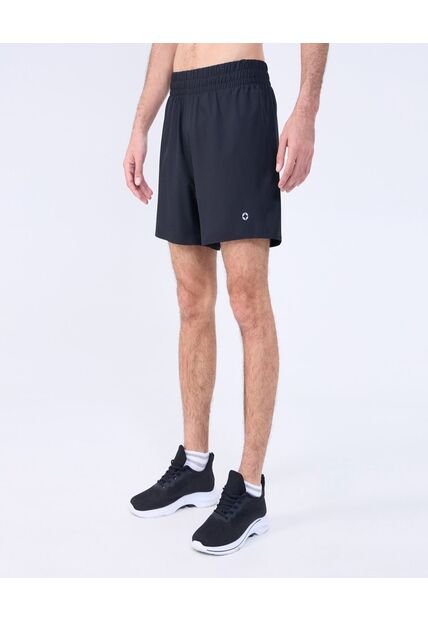 Bermuda Para Hombre Deportiva Corto Color Negro Marca Ostu #60100409