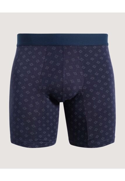 Boxer  Para Hombre Filete Medio Algodón Color Azul Marca Ostu #60000508