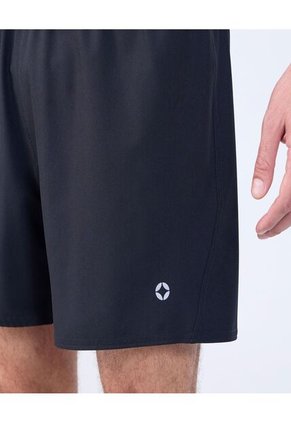 Bermuda Para Hombre Deportiva Corto Color Negro Marca Ostu #60100409