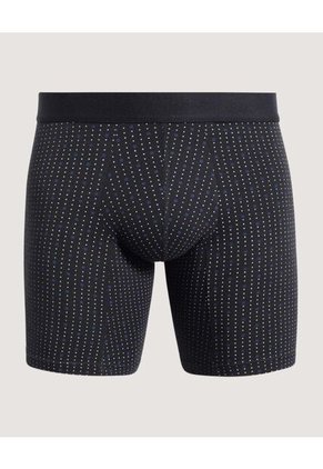 Boxer Para Hombre Filete Medio Algodón Color Negro Marca Ostu #60000508