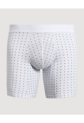 Boxer Para Hombre Filete Medio Algodón Color Blanco Marca Ostu #60000508