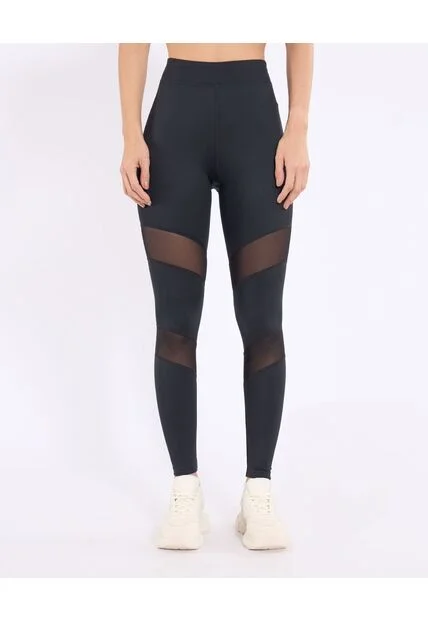 Leggins  Para Mujer Largo Color Negro Marca Ostu #40230631