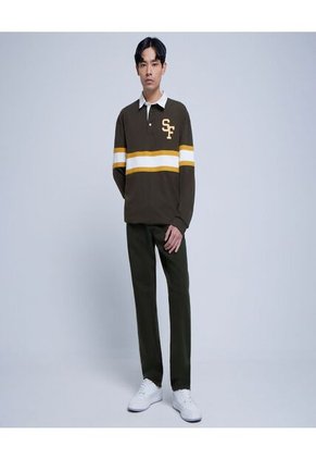 Buzo Para Hombre Cuello Camisero Color Verde  Marca Ostu #60060347