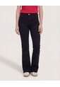 Jean Skinny Flare  Para Mujer Negro Ostu de Ostu