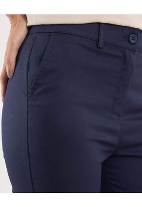 Pantalon Para Mujer Capri Color Azul  Marca Ostu #40070771