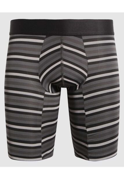 Boxer Para Hombre Filete Medio Microfibra Color Gris  Marca Ostu #60000459