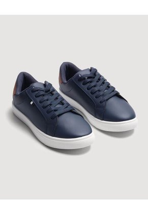 Tenis  Para Hombre Casual Color Azul Marca Ostu #60720109