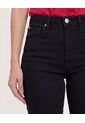 Jean Skinny Flare  Para Mujer Negro Ostu de Ostu