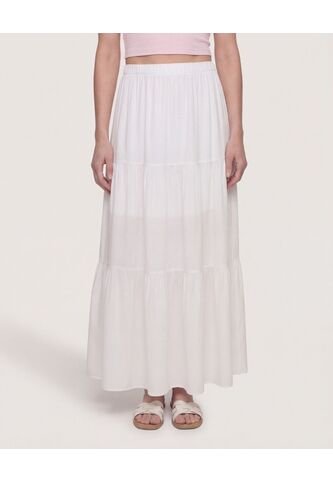 Falda Bloques  Para Mujer Crudo Ostu Ostu