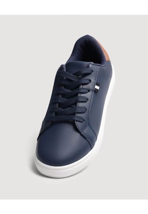 Tenis  Para Hombre Casual Color Azul Marca Ostu #60720109